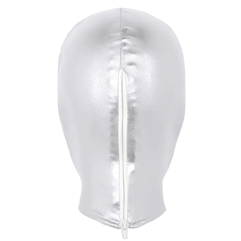 Cagoule Latex Costume Blanc Tracy