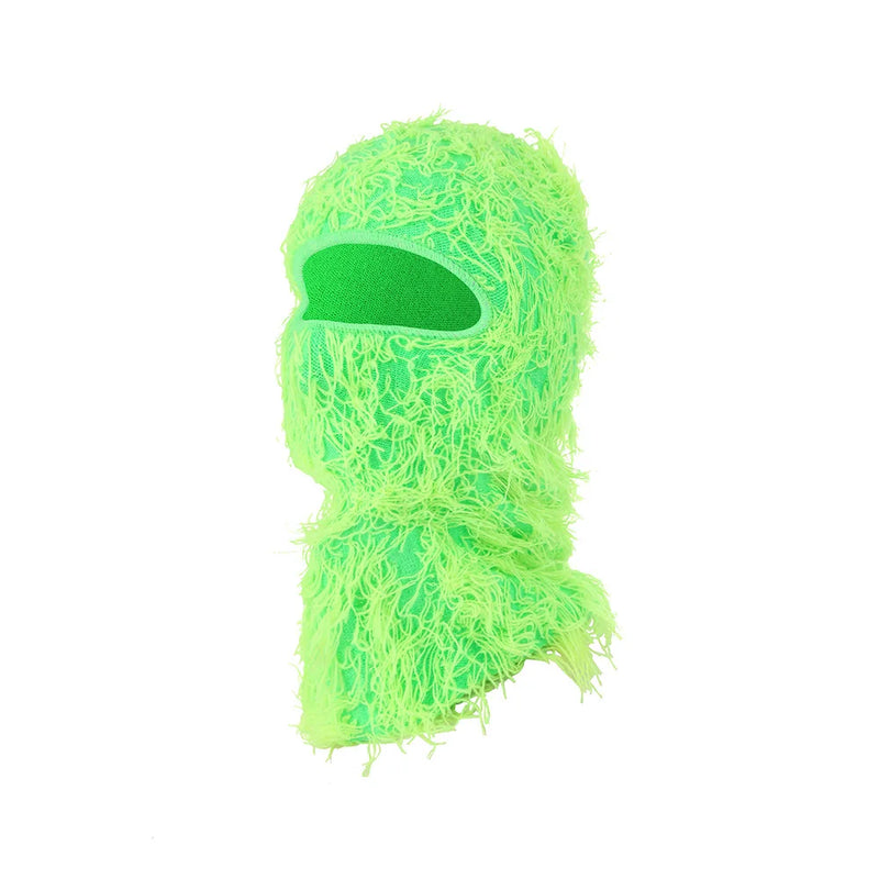 Balaclava Femme Vert Fluo Ski