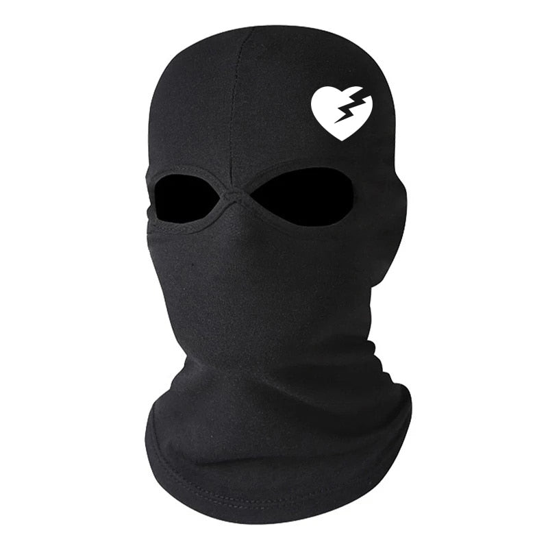 Cagoule Flic Motif Blanc