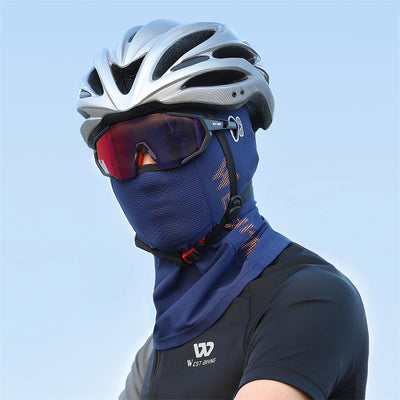 Cagoule Anti UV Bleu Homme