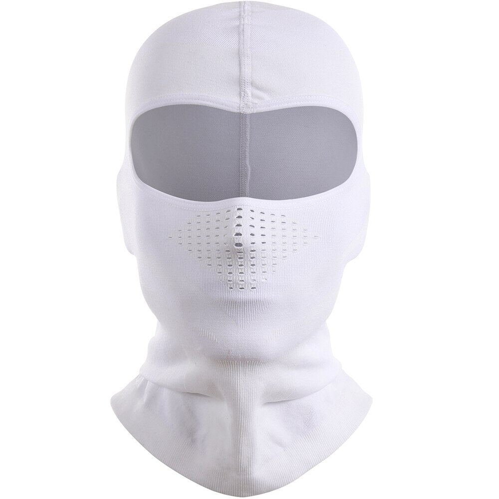 Cagoule Moto Blanche Un Trou