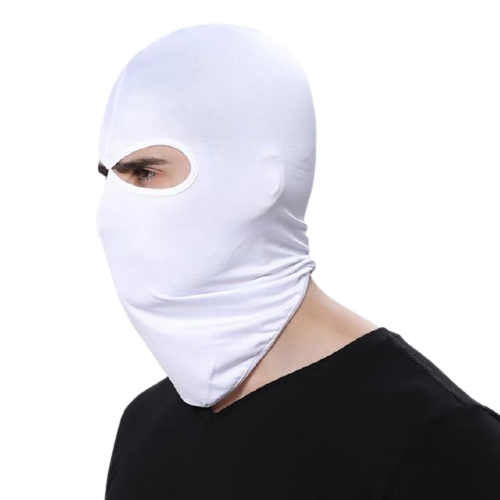 Cagoule 2 Trous Blanc | My Cagoule