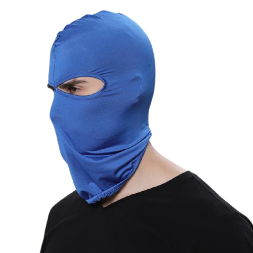 Cagoule 2 Trous Bleu | My Cagoule