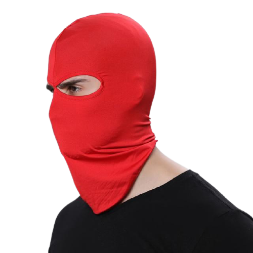 Cagoule 2 Trous Rouge | My Cagoule