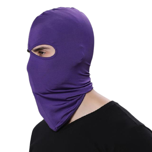Cagoule 2 Trous Violet | My Cagoule