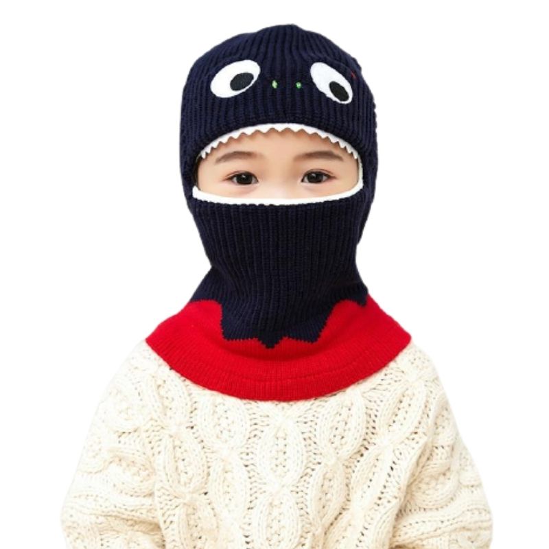 Cagoule D'hiver Pour Garçon - Masque Tempête - Taille Unique - Chaud Et Respirant - Pour Ski, Jeux Dans La Neige